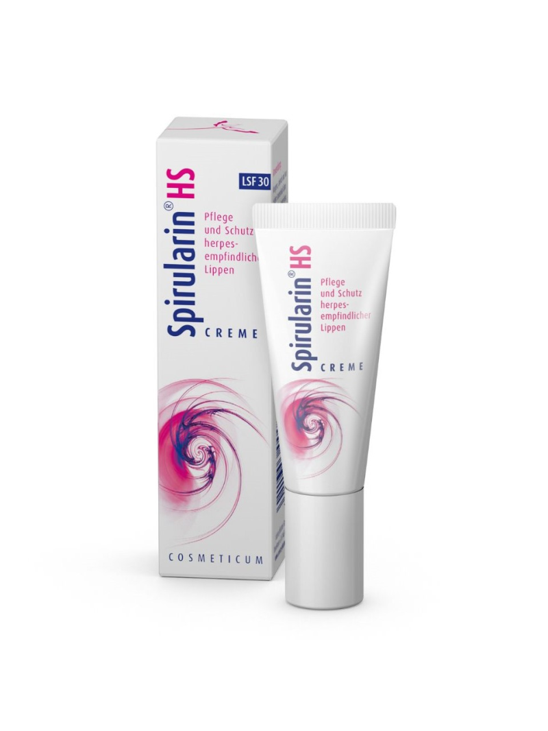 Spirularin HS huulekreem huuleherpesele kalduvatele huultele SPF 30