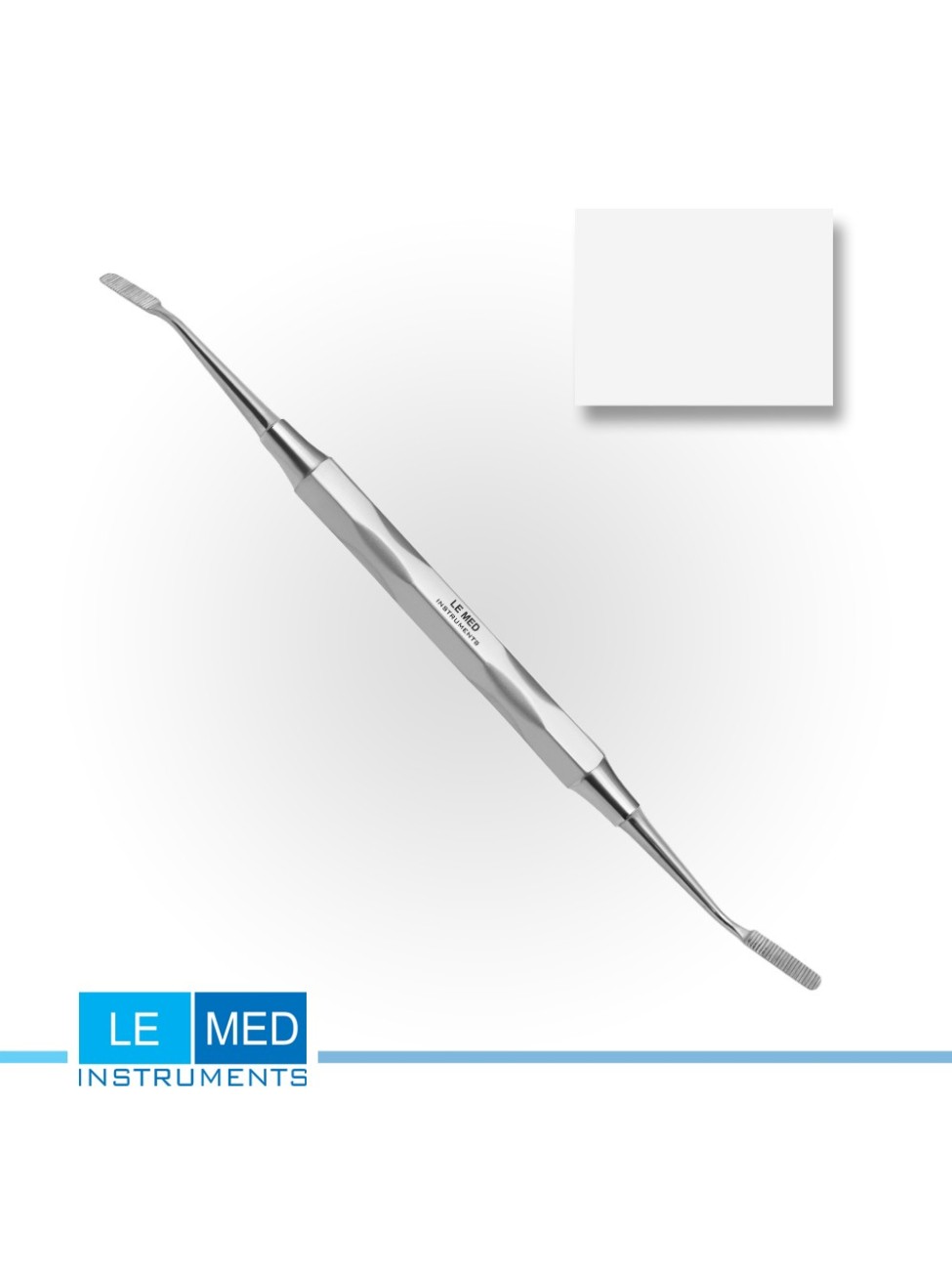 LE MED L-6308 Black Ingrown Nail Large Пилочка для вросшего ногтя