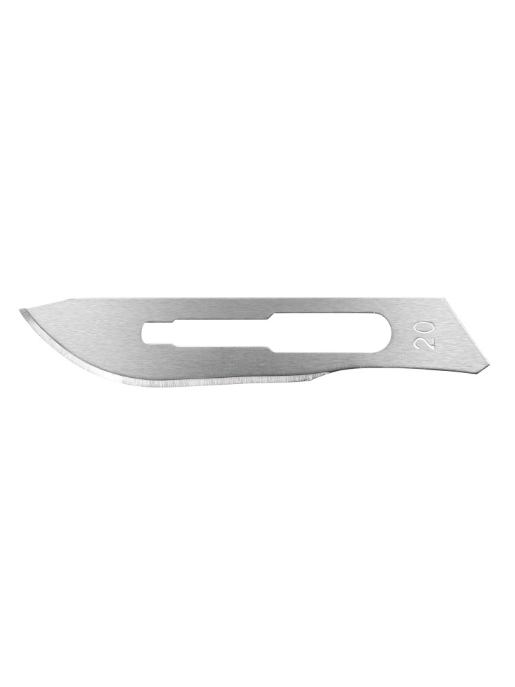 Лезвия First Blades Scalpel №20 для подологии, хирургии и стоматологии. Высокая острота, долговечность и стерильная упаковка.