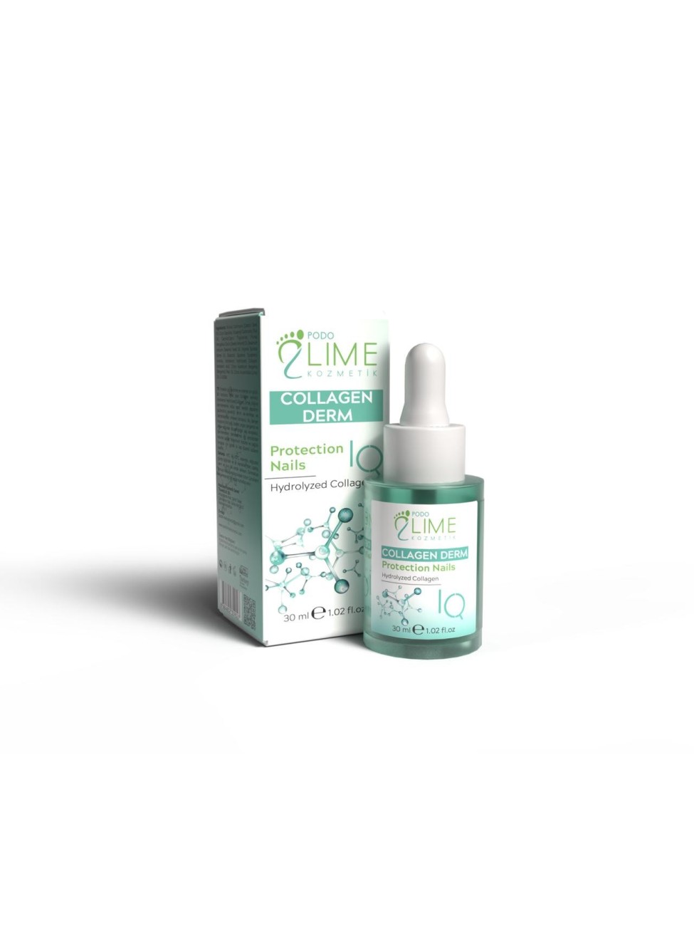 Podo Lime Collagen Derm Защита ногтей 30ml