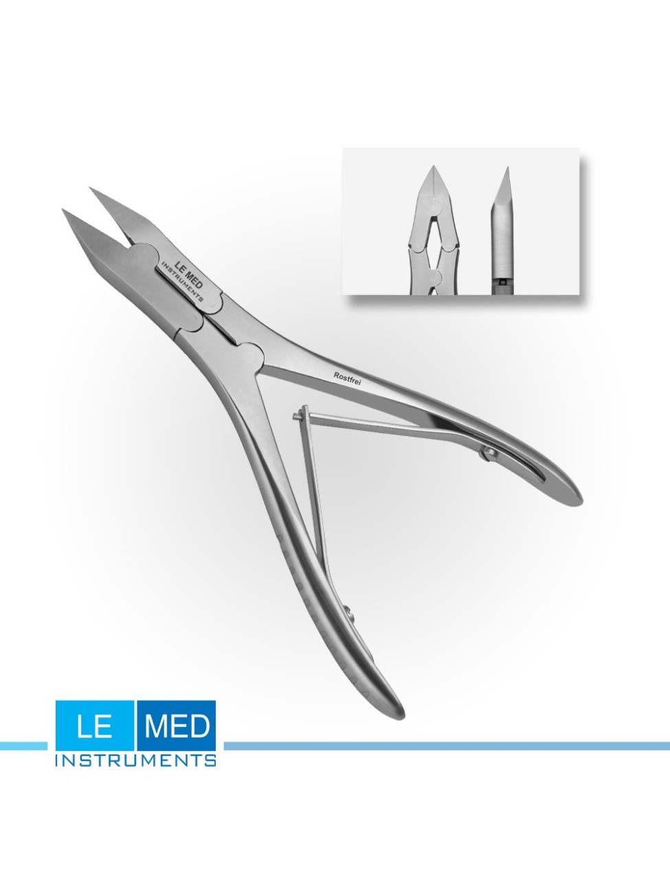 Кусачки для ногтей Le Med L-6036 (15 см) – профессиональный инструмент для педикюра