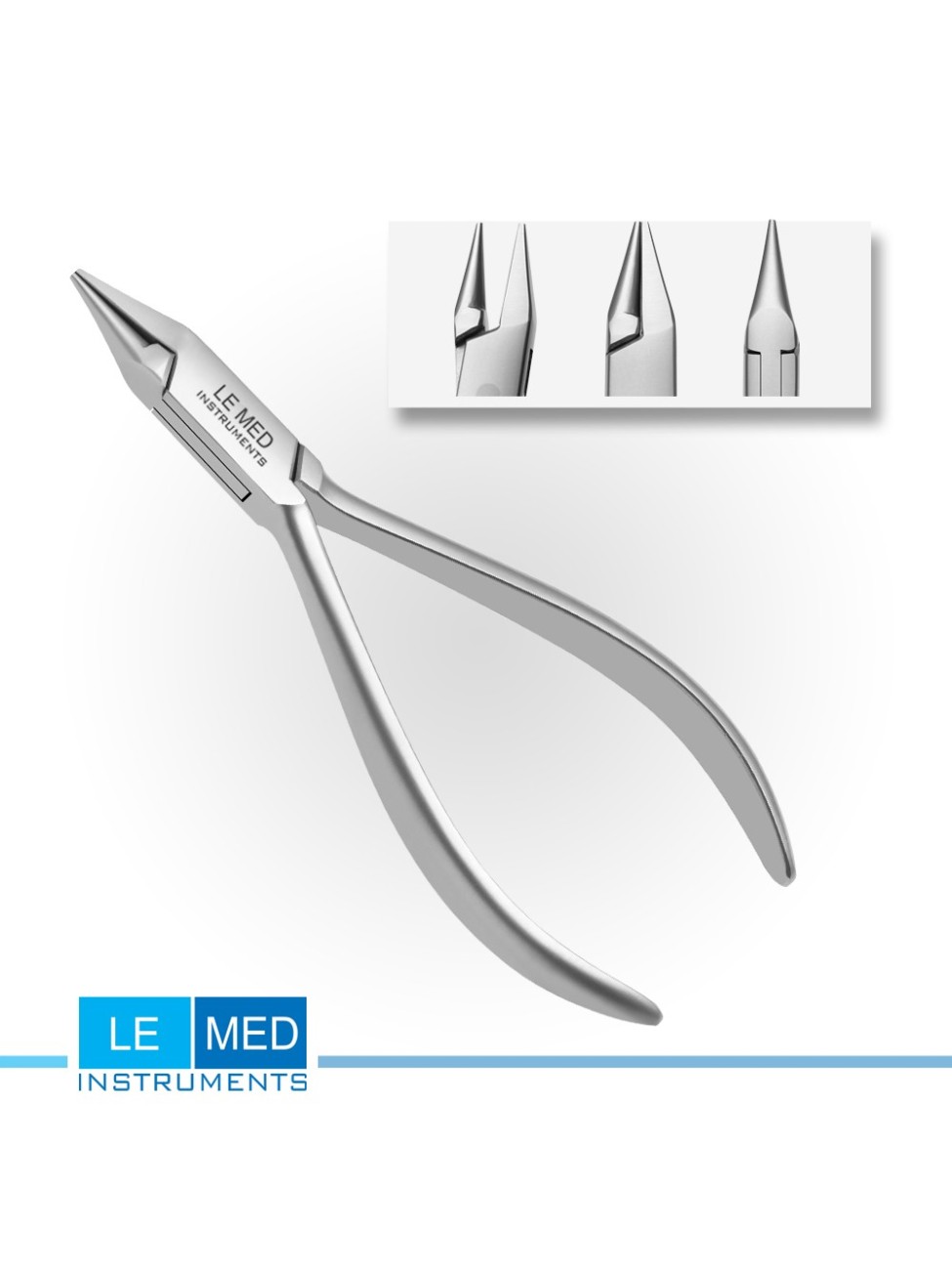 Длинногубцы для коррекционных систем – Le Med L-8230, подология, ортодонтия