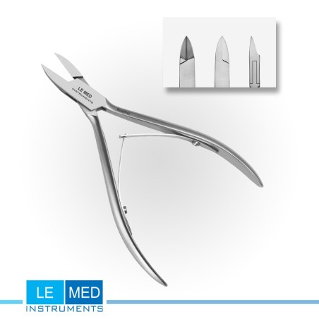 LE MED L-6074 küünetangid kitsaste teradega 13 cm – professionaalsed tööriistad