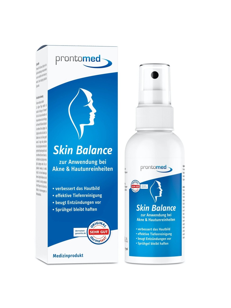 Prontomed Skin Balance спрей 75 мл — акне, воспаления, антибактериальная защита