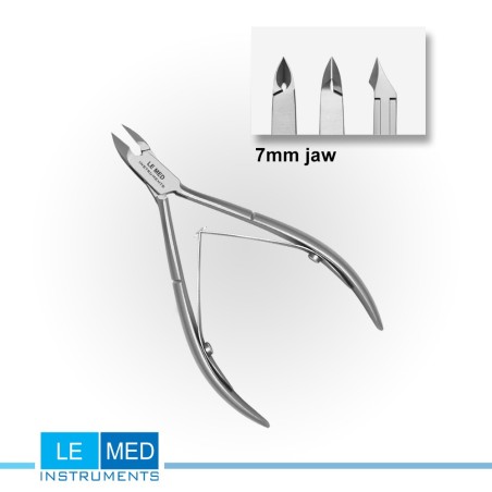Кусачки для кутикулы LE MED L-6112 10 см – профессиональные маникюрные инструменты