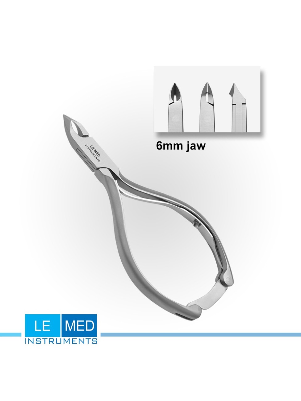 LE MED akrüülküünte tangid 10,5 cm – professionaalne tööriist