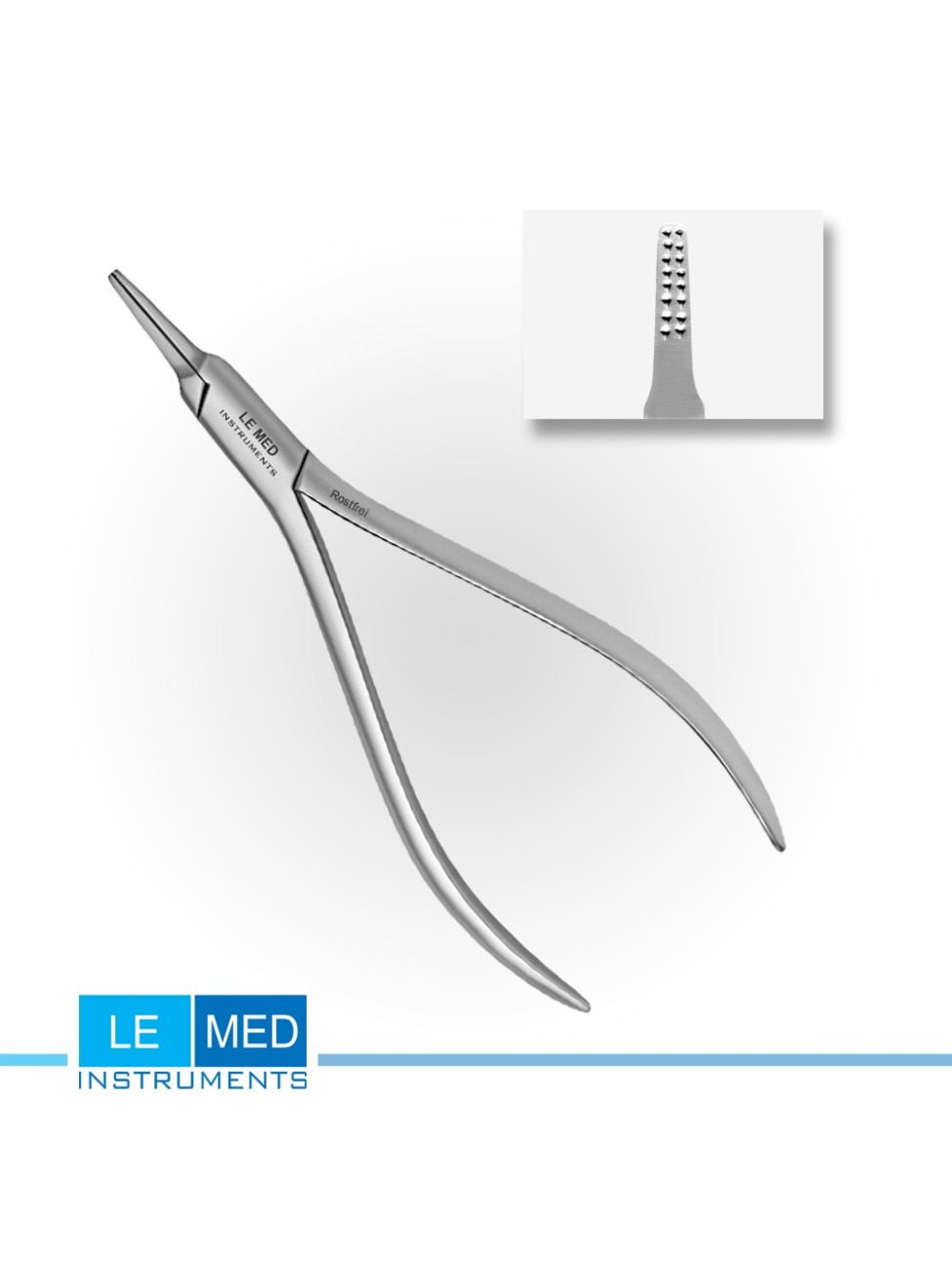 Platypus küünetõmbamise pintsetid (14 cm) – podoloogi instrument