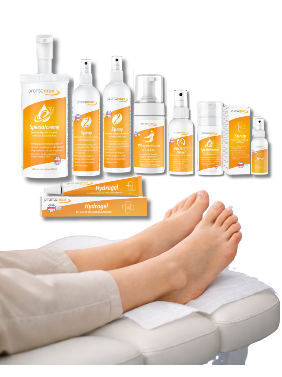 Набор подолога Prontoman №2 – профессиональный уход за стопами