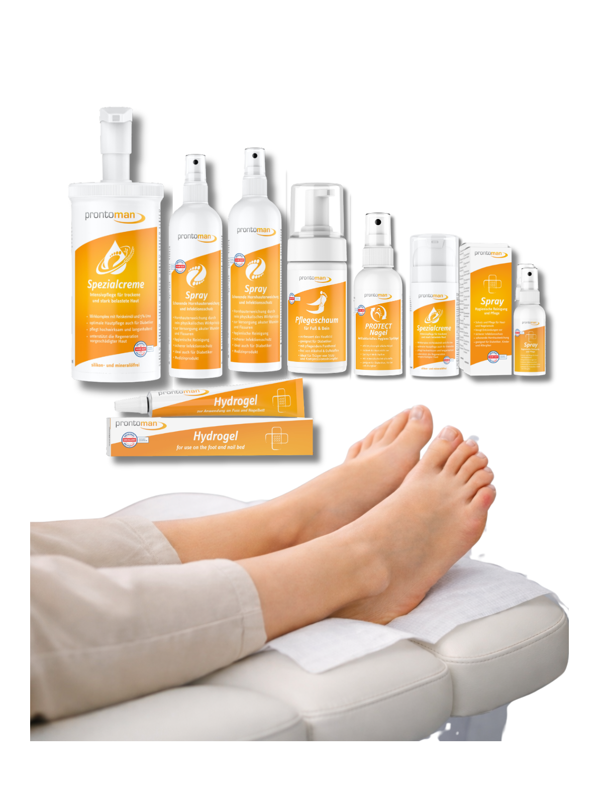 Набор подолога Prontoman №2 – профессиональный уход за стопами